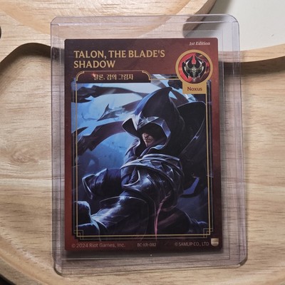 Samlip Talon card 2024 riot games official League of legends card 