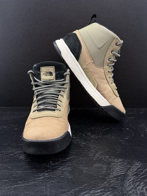 Men s The North Face Larimer Mid Waterproof Suede Winter Boots Tan Size 8.5