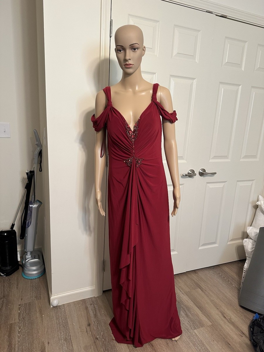 polyester bridesmaid dress Amelia Crepe Maxi Bridesmaid Dress main image 0