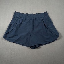 Avia Running Shorts Girls XL Navy Elastic Waist Athletic Gym Fit Comfy Stretch