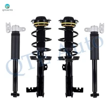 Set 4 Front Quick Complete Strut-Rear Shock To 2018-2022 Chevrolet Equinox 4WD
