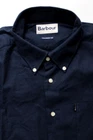 Barbour Stanley tailored fit men's shirt XL navy cotton L/S MSH3332NY91 LSHTA747