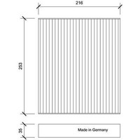 Diederichs DCI1208 Innenraumfilter, Pollenfilter FüR Porsche Panamera (970)