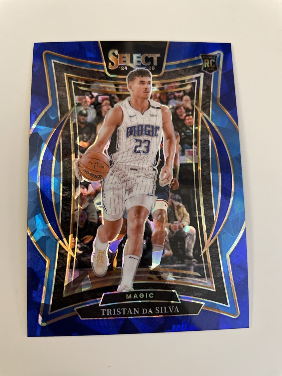 2024-25 Panini Select - Concourse Tristan da Silva #83 Blue Cracked Ice (RC)