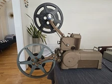 Ampro Sound Premier 20 Projector w/ Lone Ranger 16 MM Film Reel | 16MM Works