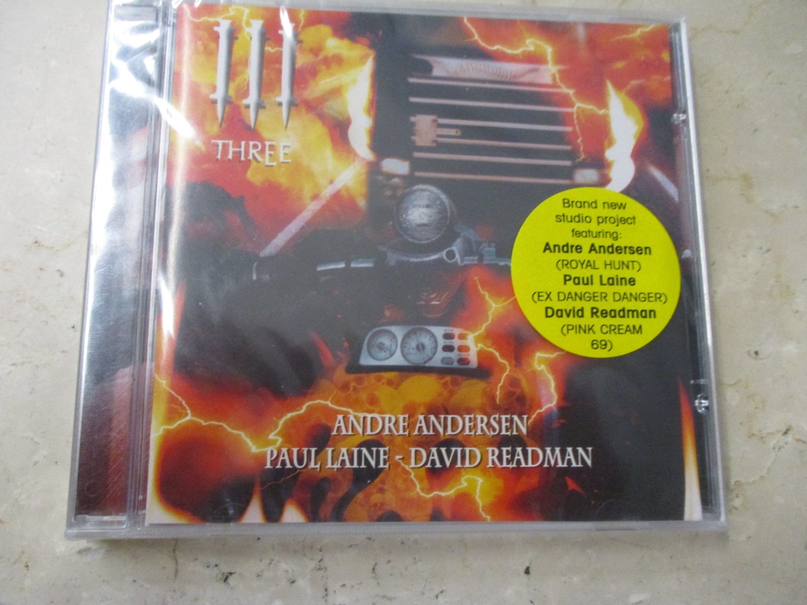 ANDERSEN LAINE REDMAN - THREE - CD SIGILLATO 2006