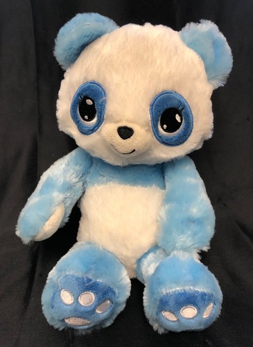 Lullabrites PANDA BEAR Musical Light-Up Color Changing Plush Blue Baby Lovey L1