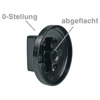 Neu Universal Knebelset 9-Teilig Drehknopf Knebel Schwarz FüR Backofen Herd Ofen