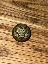 Ancien bouton militaire américain époque guerre civile
