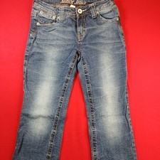 Justice Premium Jeans Girls 12R Simply Low Blue Denim Stretch
