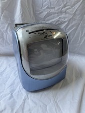 GPX Personal Portable Television TV AM/FM Radio TVP2 Tested Black White