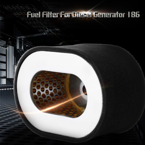 1PC Stainless Steel Fuel Oil Filter For Diesel Generator Engine 186 Black♫ - Picture 3 of 12