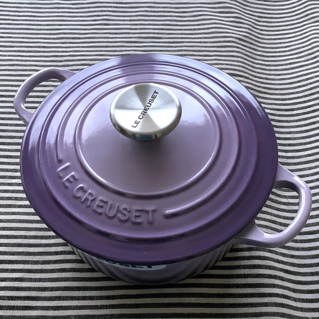 Le Creuset Cocotte Ronde 18 Bluebell Purple Kitchen Cooking