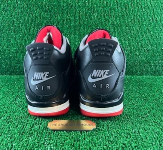Air Jordan 4 Retro Bred Reimagine B-GRADE Shoe FQ8213-006 GS Sz