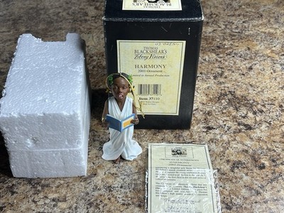 Thomas Blackshear's Ebony Visions ''Harmony'' Ornament w/Box and COA