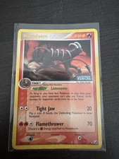 Pokémon TCG Houndoom EX Unseen Forces Holo Stamped