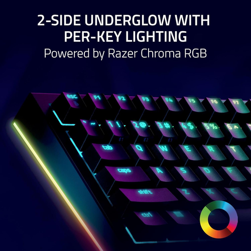 Razer BlackWidow V4 Pro 75% Wireless Gaming Keyboard: OLED Display - True 4K Hz - Afbeelding 6 van 11