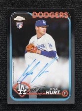 2024 Topps Chrome Rookie Auto Kyle Hurt #RA-KHU Auto 0o3x