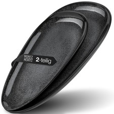 Moritz & Moritz VIDA anthrazit Servierteller 2 tlg.