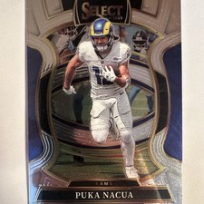 2025 Panini Select - Puka Nacua #21 Concourse Los Angeles Rams Football