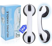 Shower Grab Bars for Seniors, 250BL Shower Handles for Elderly Suction, Safet...