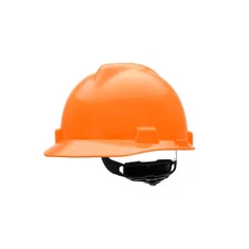 Msa Safety 489364 V-Gard Slotted Cap, Hdpe, Fas-Trac Iii Suspension, Type I,