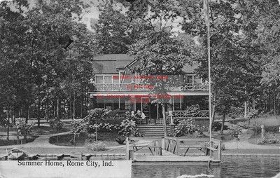 IN, Rome City, Indiana, Summer Home, 1909 PM