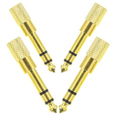 4 Pcs Klinkenstecker-adapter Audio-Klinkenadapter Stereo-Kopfhörer-Adapter