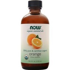 Now Certified Organic Orange Oil 4 fl.oz