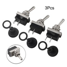 Two Way Switches Set of Three Rated at Twelve Volts and Twenty Five Amps