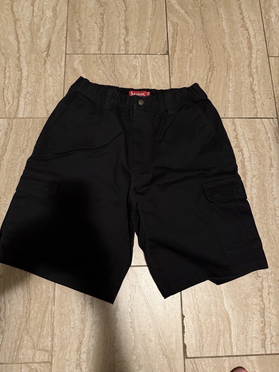 Supreme Cargo Shorts 32 ブラック Cargo Short - Shop - Supreme