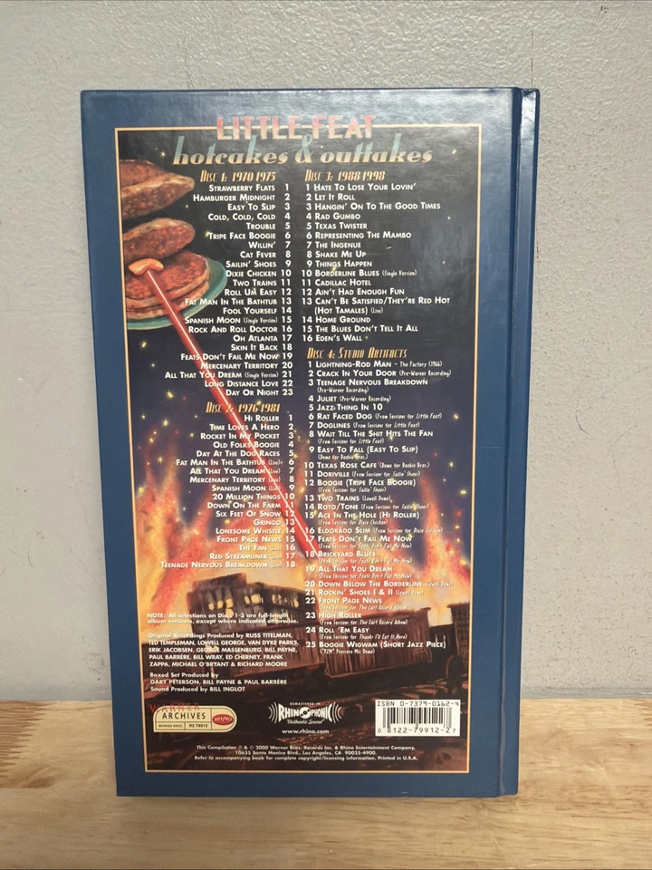 Hotcakes & Outtakes: 30 Years of Little Feat [Box] by Little Feat (4 CDS) - Image 2 of 4