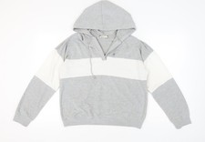 REALbasics Hoodie Unisex grau, Gr&ouml;&szlig;e L, l&auml;ssig & stylisch