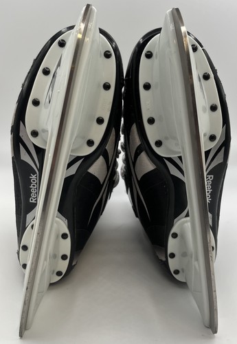 Reebok 4K Pump Hockey Player Ice Skates Retro Senior Mens Size 10 D - Picture 10 of 12
