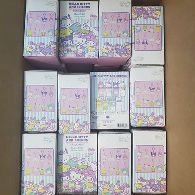 HELLO KITTY and Friends Snack Shop Flocked Hangers - Lot of 36 Blind Boxes