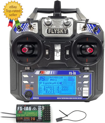 Fs-I6 6CH 2.4Ghz Rdio Systm RC Trnsmiter Controlr W.FsIa6 Recevr for  Helicopter