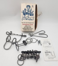 Uncles Puzzles Metal Disentanglement Metal Puzzle Lot of Puzzles