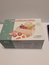 NEw WOOD PRETEND PLAY FOOD
