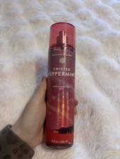 Bath  Body Works Twisted Peppermint Fine Fragrance Body Mist 8oz New