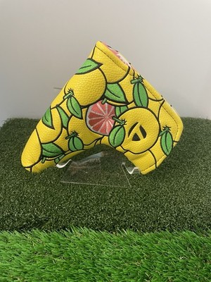 Taylormade Golf TM Limited Edition Grapefruit Blade Putter Cover RARE NOOB