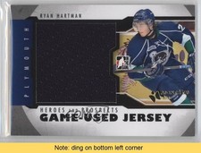 2012-13 ITG Heroes and Prospects Game-Used 1/1 Ryan Hartman #M-18 READ 2a8
