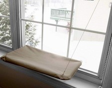 Cat Window Hammock Hanging Sunny Seat Bed for Cats w/ Suction Mount Kit