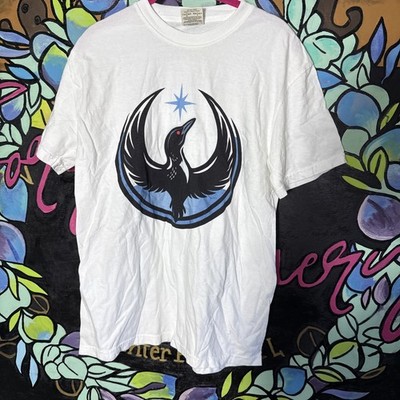 Cotton Minnesota Rebel Loon Alliance Shirt, Medium, White