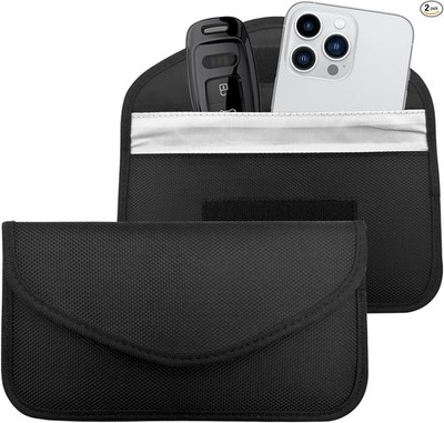 RFID Blocking Bag for Car Keys & Phone, Keyless Entry Fob and Privacy Card Prote