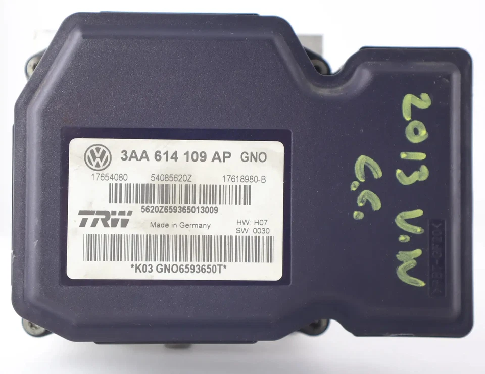 Módulo controlador freno antibloqueo bomba ABS 11-17 VOLKSWAGEN CC 3AA 614 109 AP Foto 2 de 4
