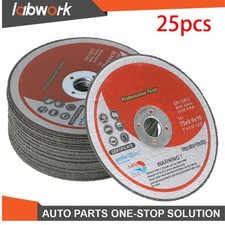 Labwork 25Pcs Cut Off Wheels Metal  Stainless Steel Cutting Discs 3"x1/32"x3/8"