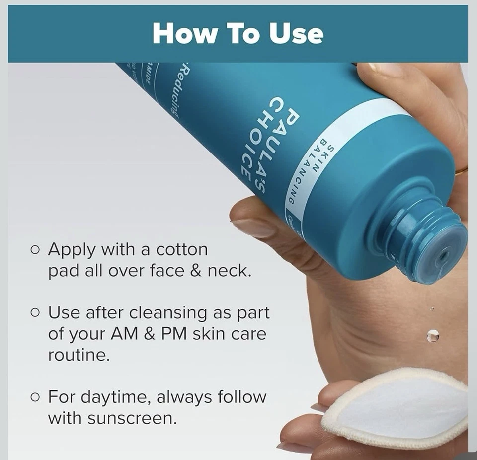 Tónico facial reductor de poros con niacinamida Paula's Choice SKIN BALANCING, para aceite Foto 2 de 4