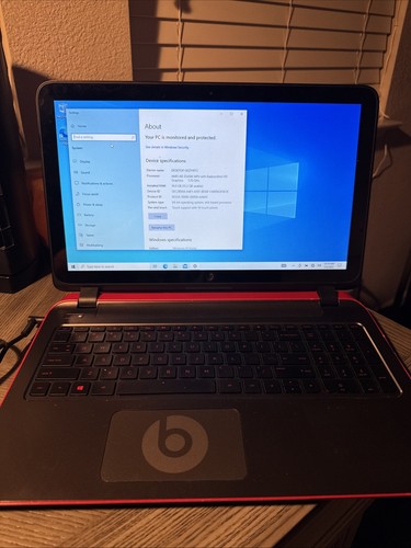 *USED* HP Pavilion Beats by Dre Special Edition 15 Laptop 15.6" Screen 16GB RAM