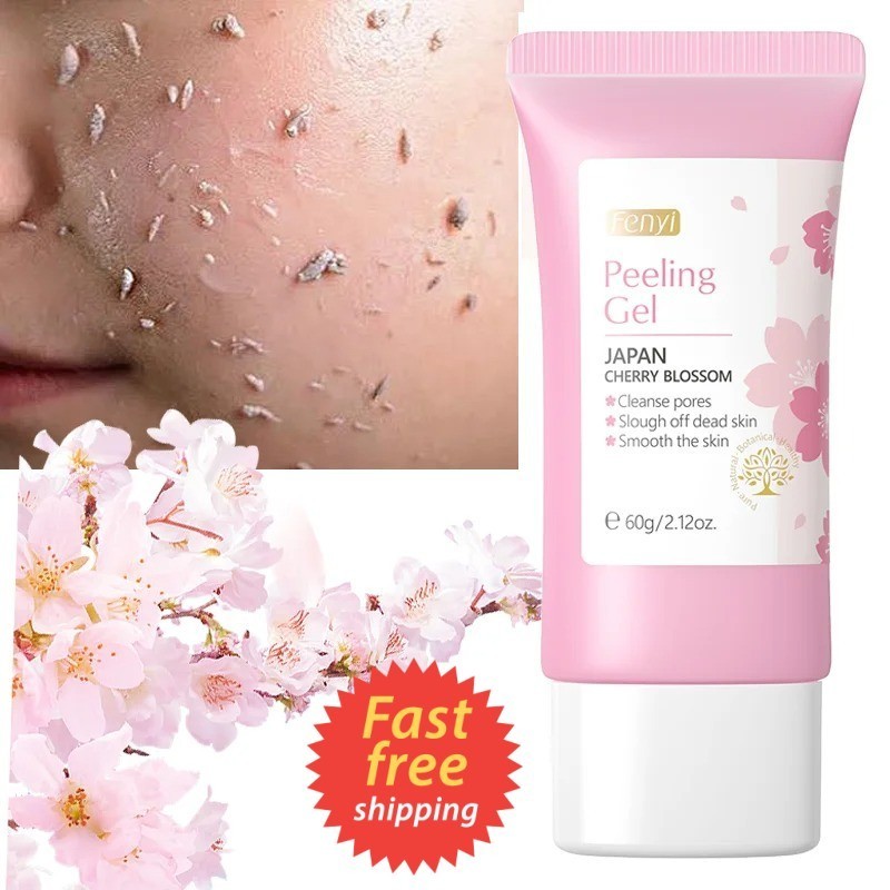 Sakura Exfoliating Face Gel 60g Deep Clean, Whitening