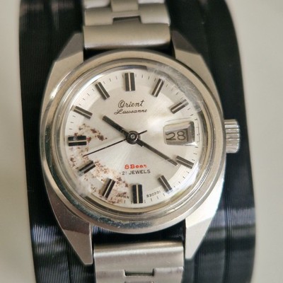 Orient Lausanne 21Jewels Japanische Uhr - Vintage Damen Handaufzug 23mm